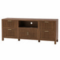 TV-Schrank Holz Braun mit Schubladen